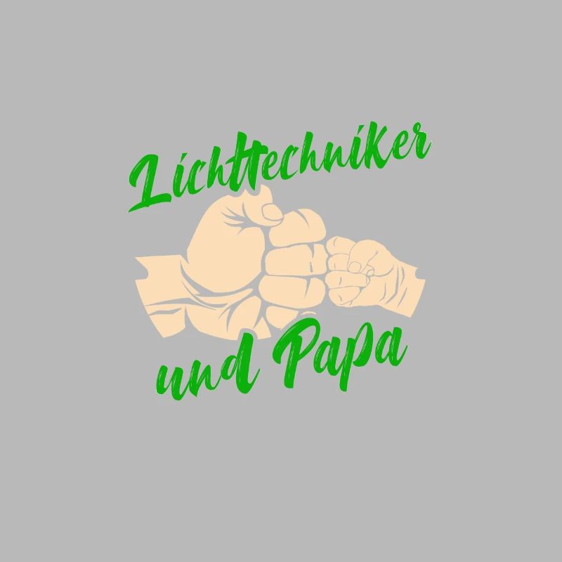 Papa und Lichttechniker Light-Crew Lichttechnik