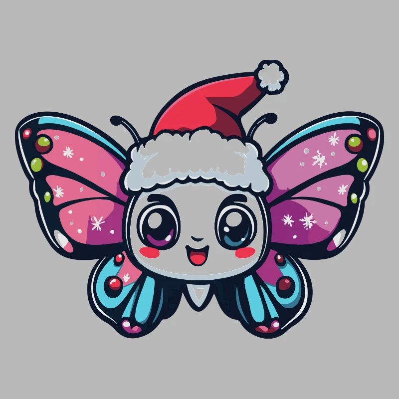 Papillon Noël Mignon