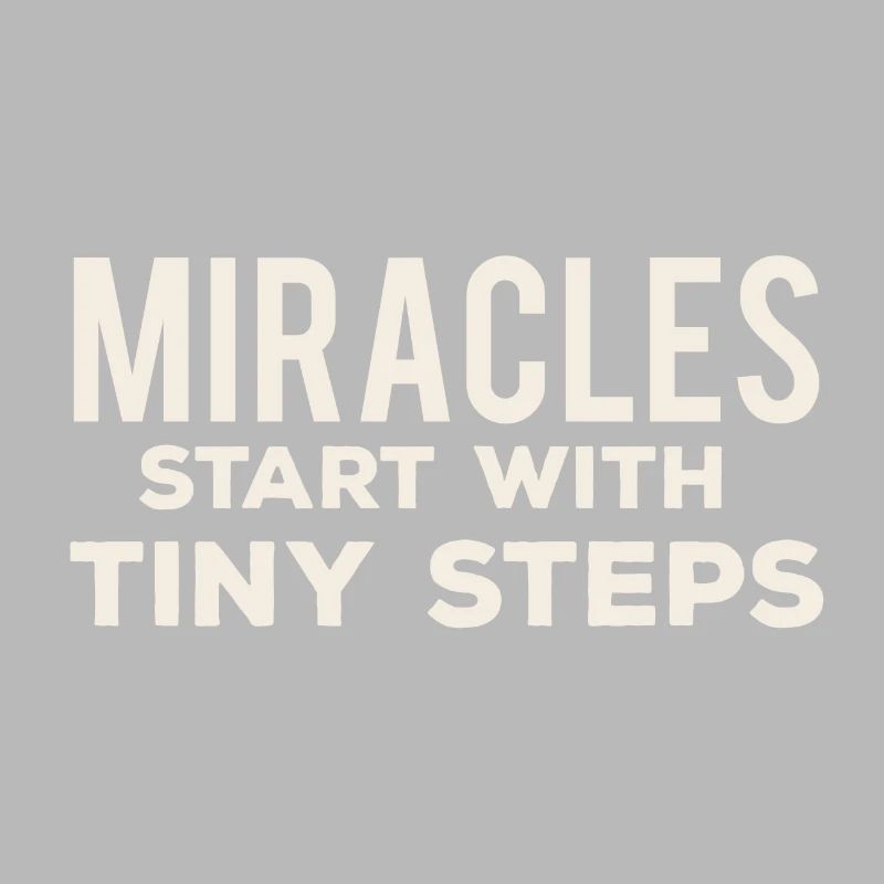 Les miracles commencent par de petits pas de Zi drôle