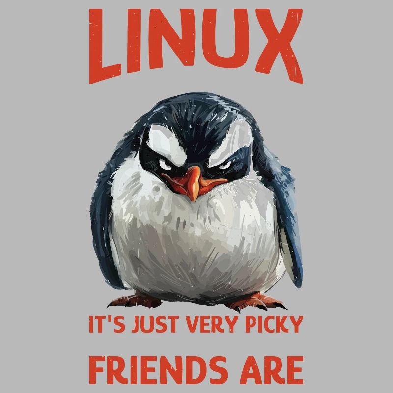 Linux Is User-Friendly Just Picky About Friends