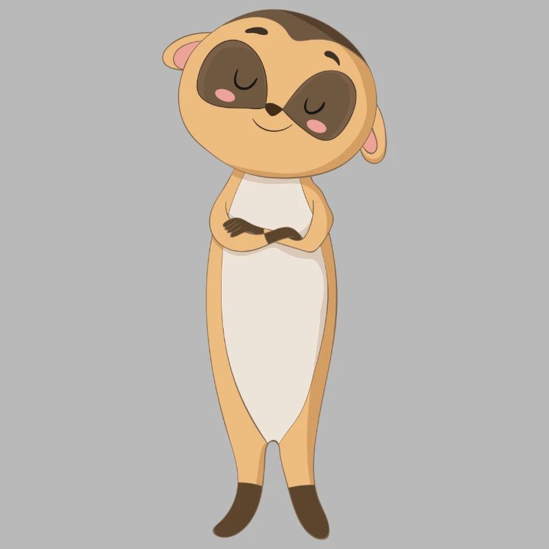 Erdmännchen Süß