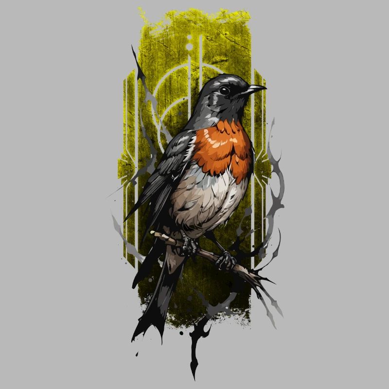 European Robin (Erithacus rubecula)