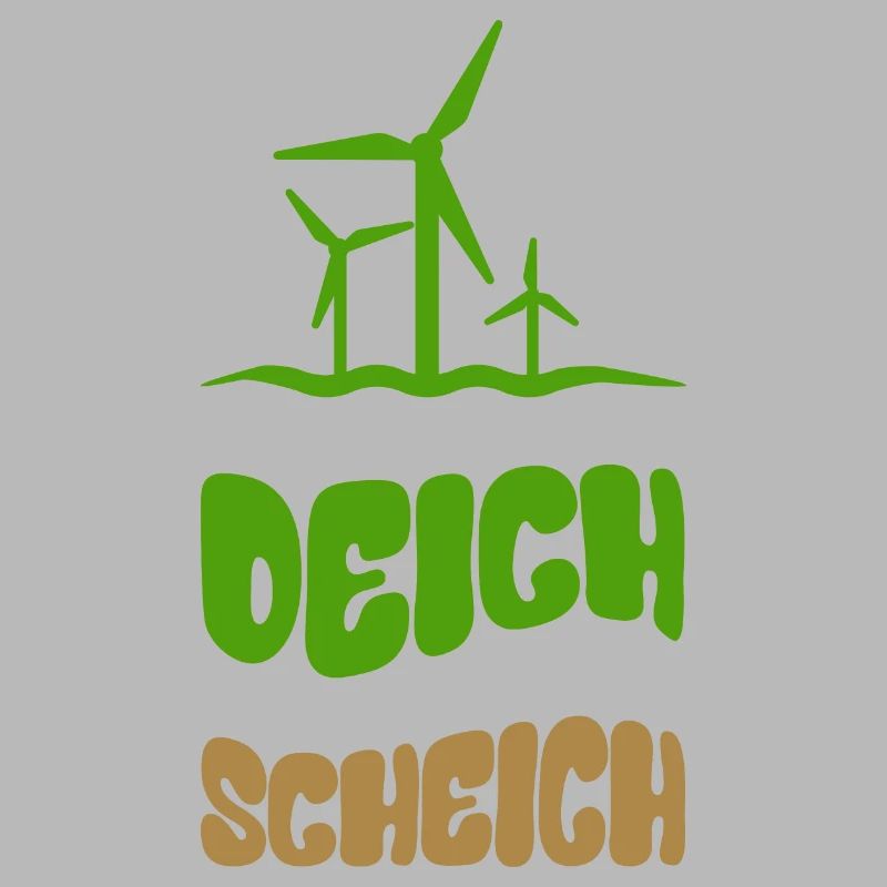 Windenergie - Windkraft - Strom vom Deich