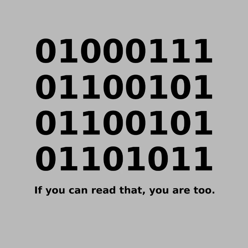 Binary / Binär Code Binärcode Funny T-Shirt