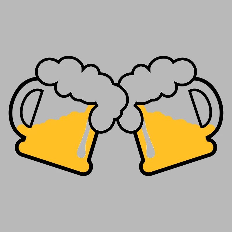 Mug à bière Emblème de la bière 3c