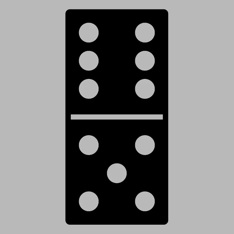 DOMINO STONE 6: 5 - COULEUR VARIABLE - CONCEPTION DE VECTEUR!