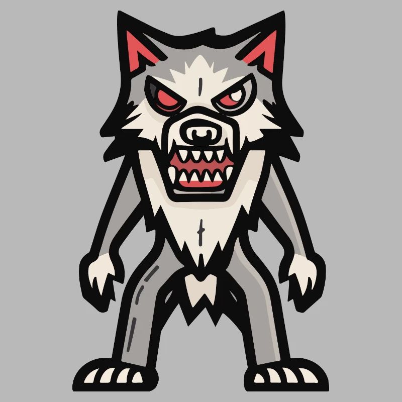 Wolf Halloween Comic