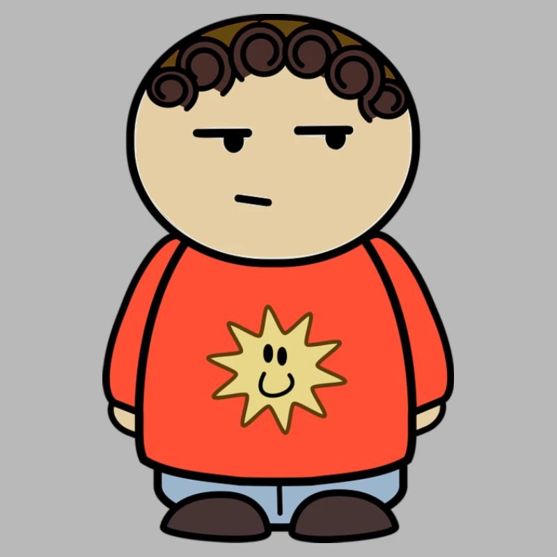 Verdächtigte Comic Figur - Geschenkidee