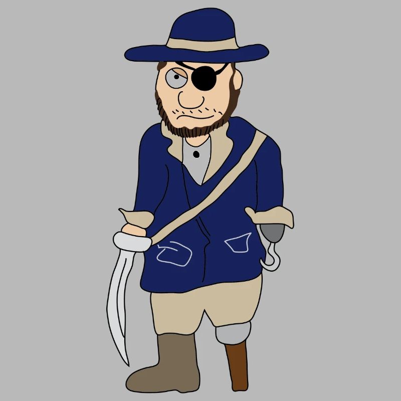 pirates | Pirate | patch oeil pirate jambe de bois