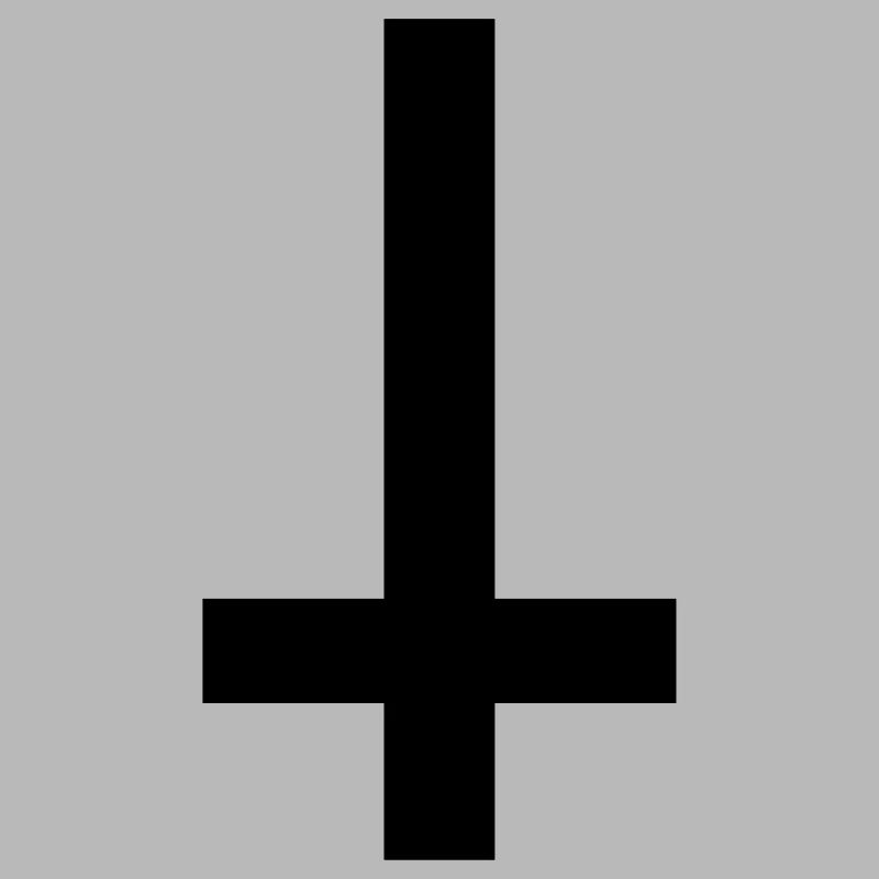 Upside Down Cross 1c