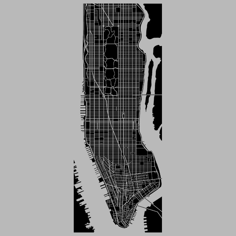 manhattan map