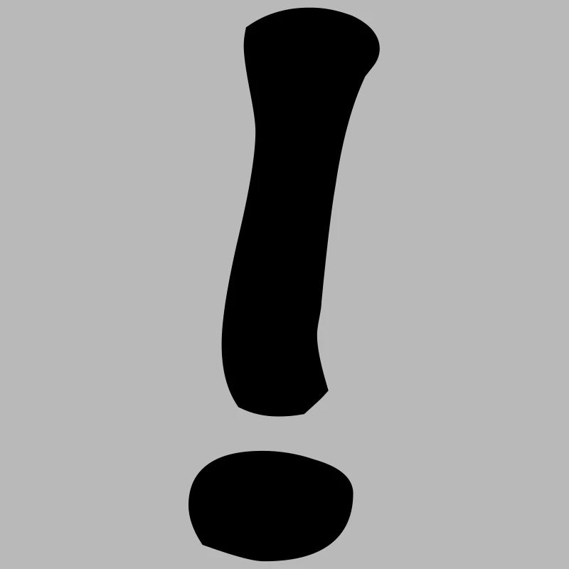 point d'exclamation