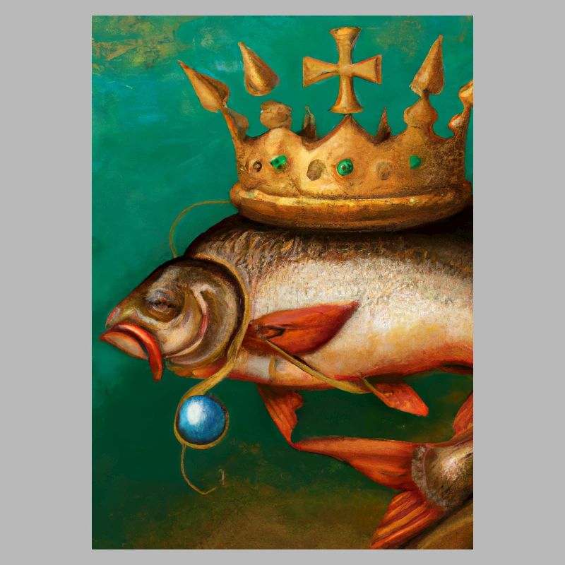 Fisch mit Krone