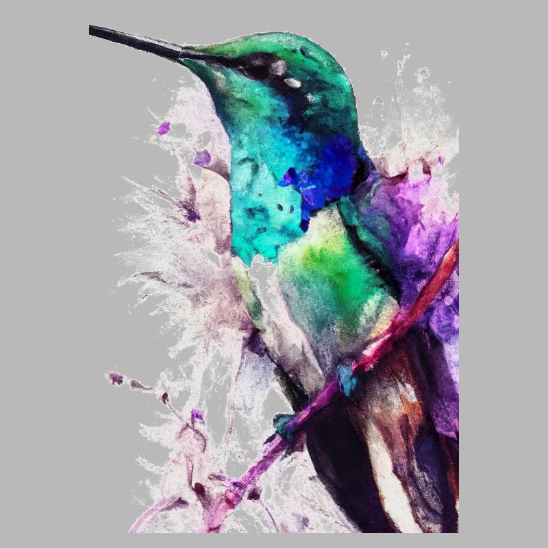 Bunter Vogel