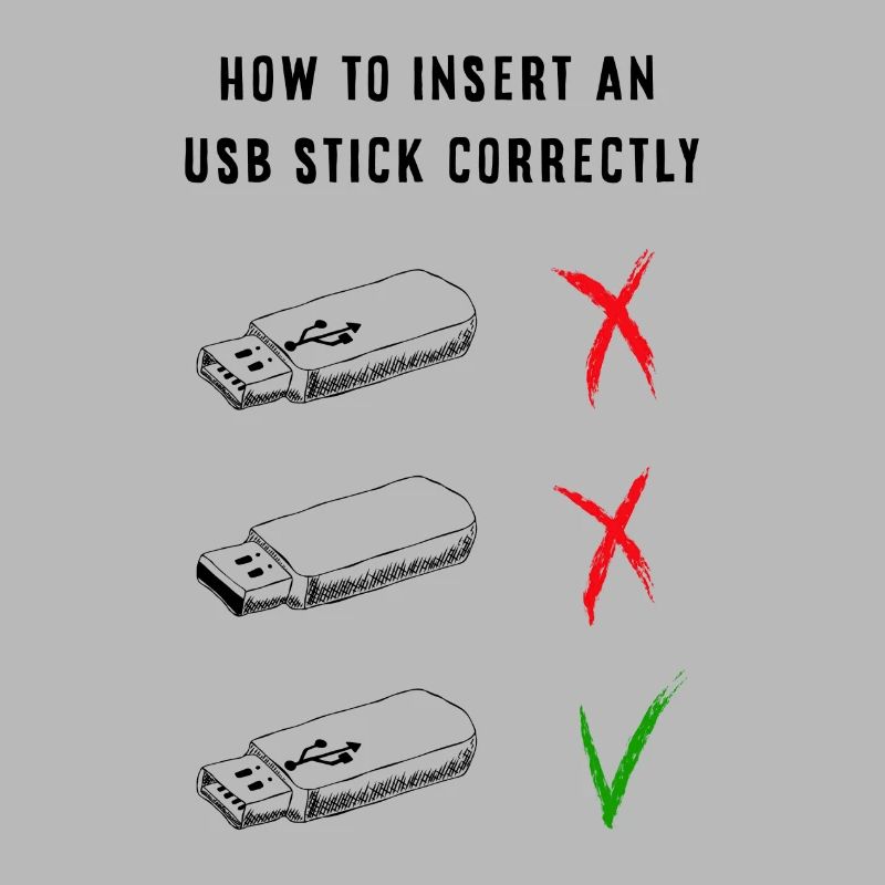 Comment insérer correctement une clé USB