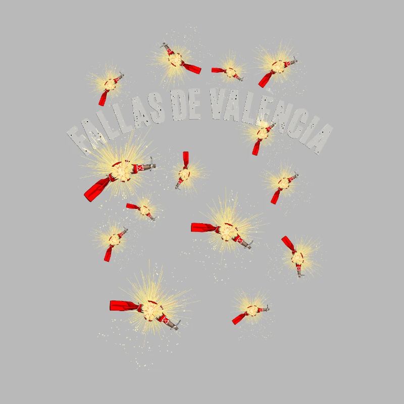 Feux d’artifice pyro Fallas de Valencia