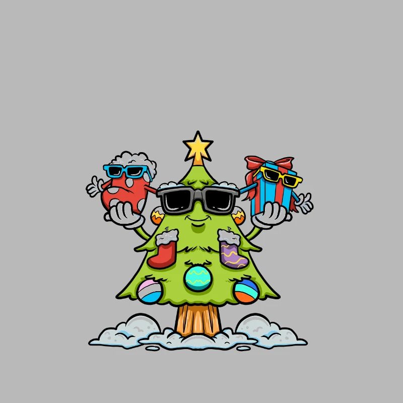 25th December Squad Sock Christmas Tree Gift