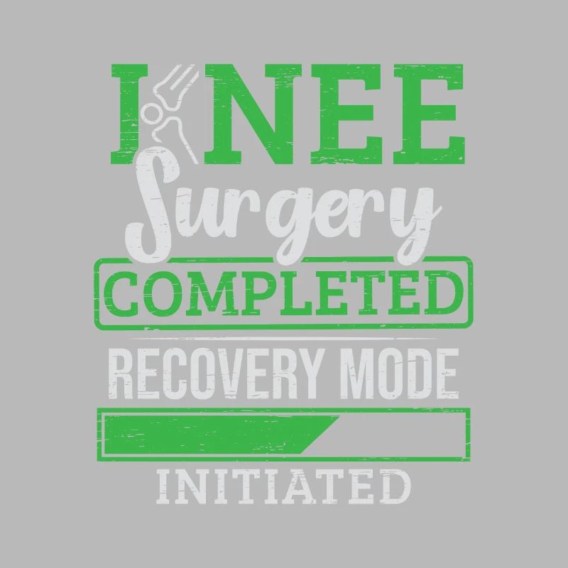Knee Surgery Completed Knee Replacement