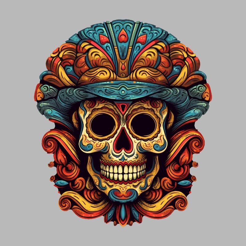 Cinco de Mayo Skull