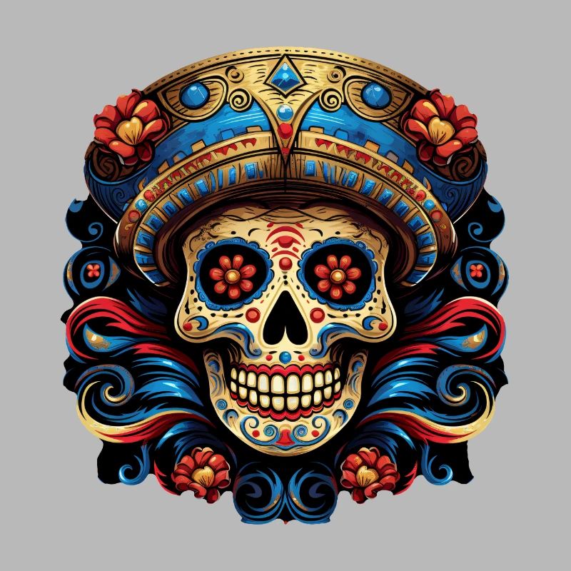 Cinco de Mayo Skull
