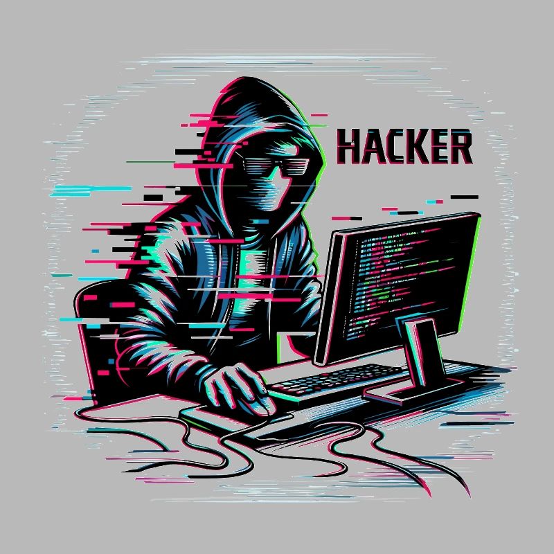 Hacker - Illustration