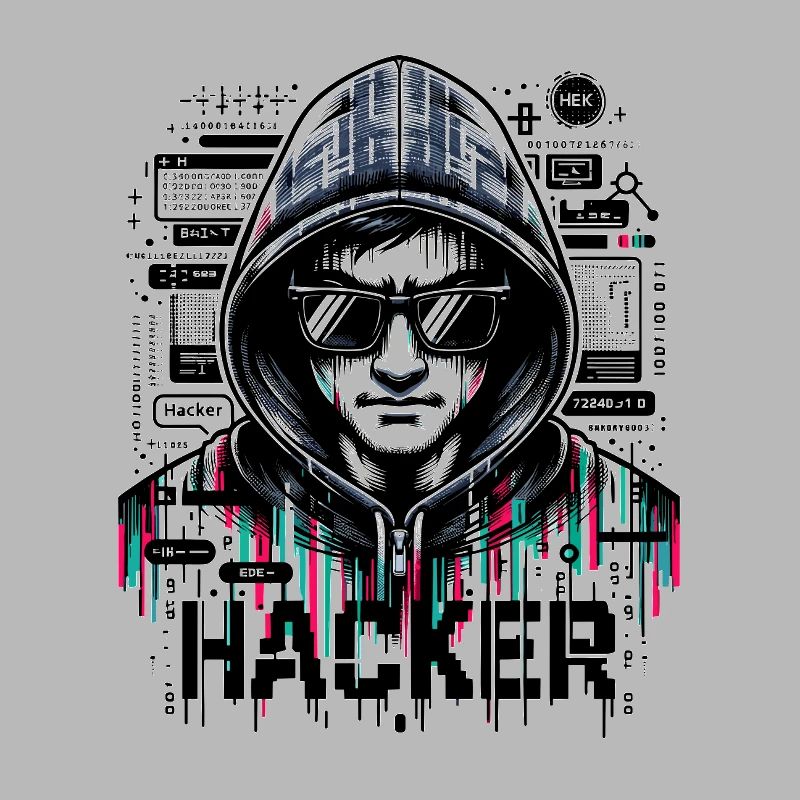 Hacker - Illustration