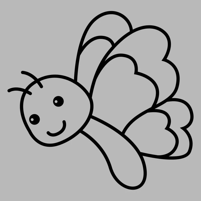 Papillon Comic Animal
