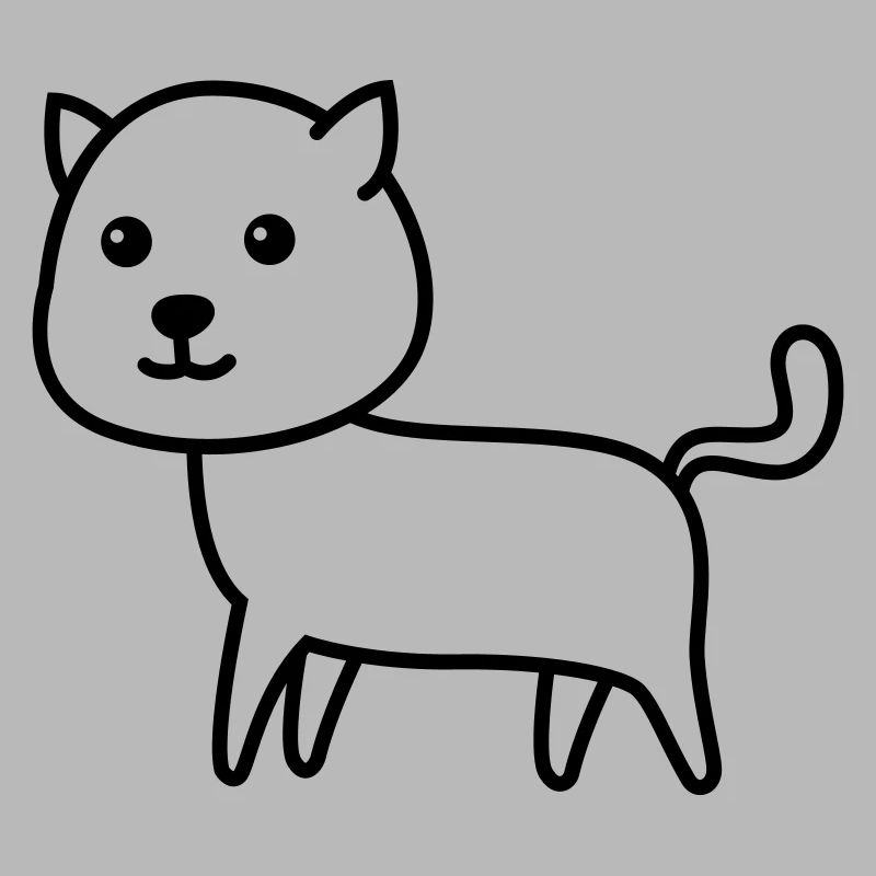 Katze Comic Tier