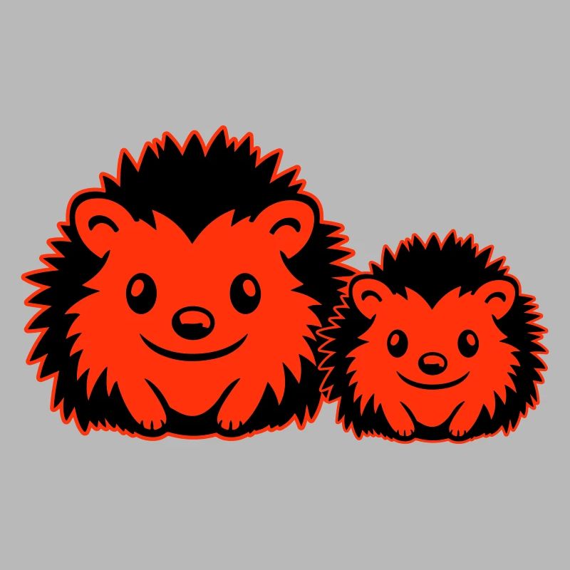 Hedgehog Comic Cute