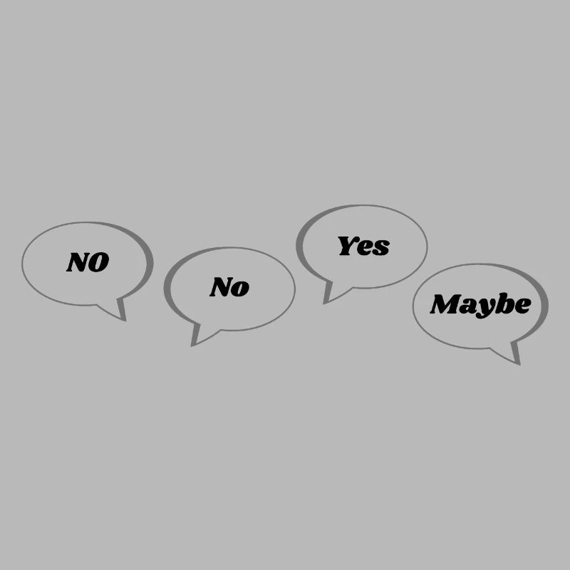 No No Yes Maybe Statement Text Reply