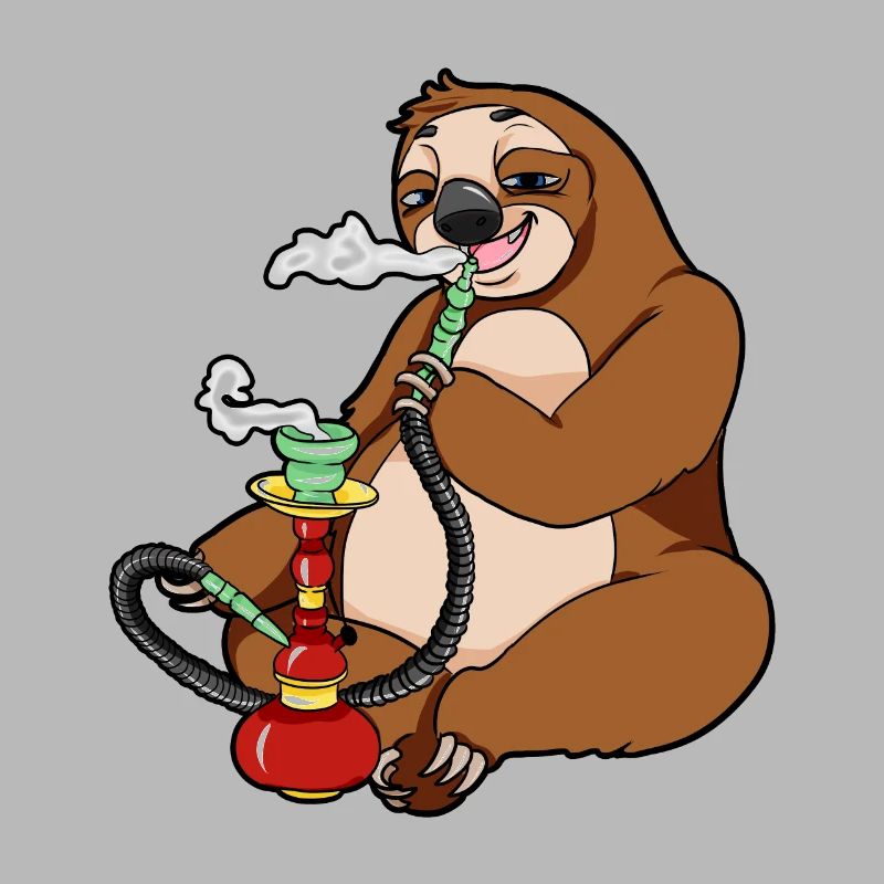 Hookah sloth hookah