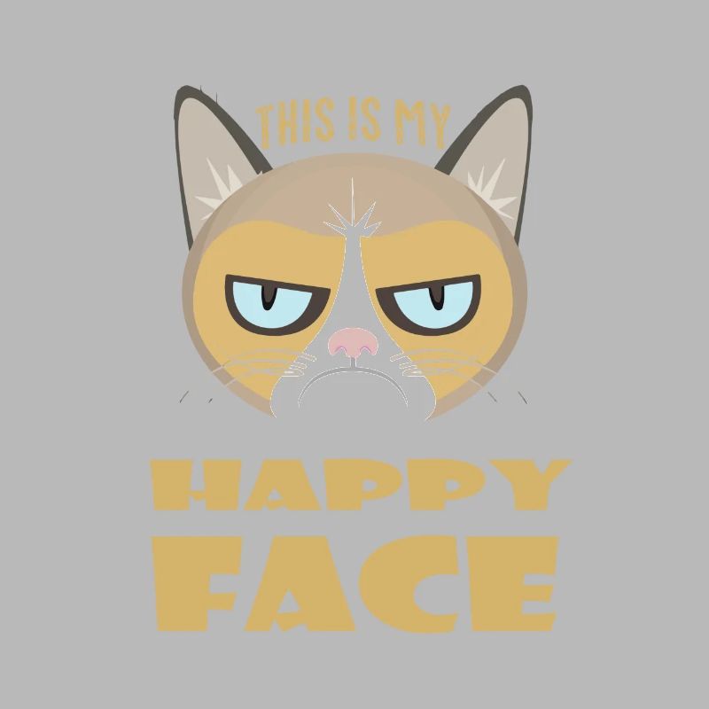 C’est mon visage heureux