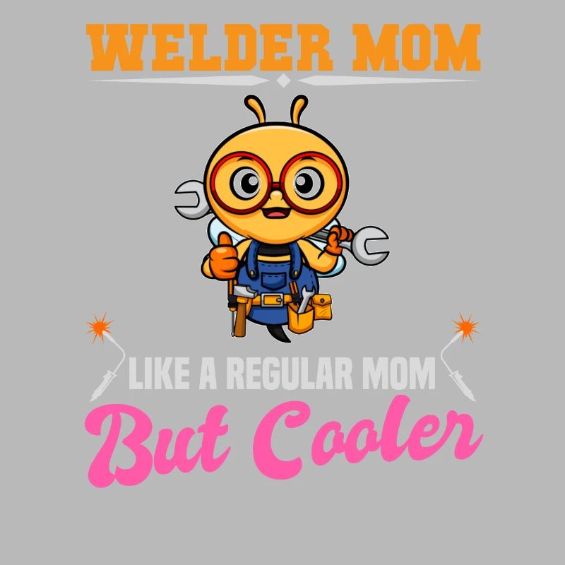 Maman soudeuse comme une maman régulière mais plus cool