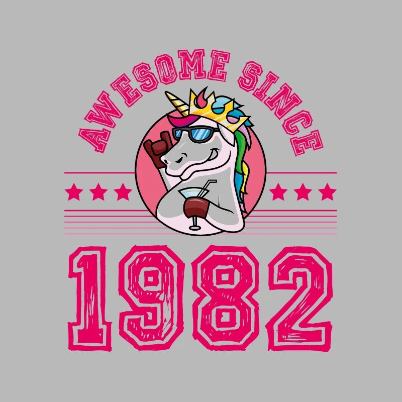 1982 Awesome Einhorn