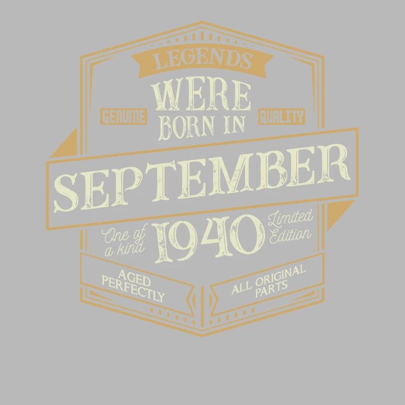 September 1940 Geburtstag Mann