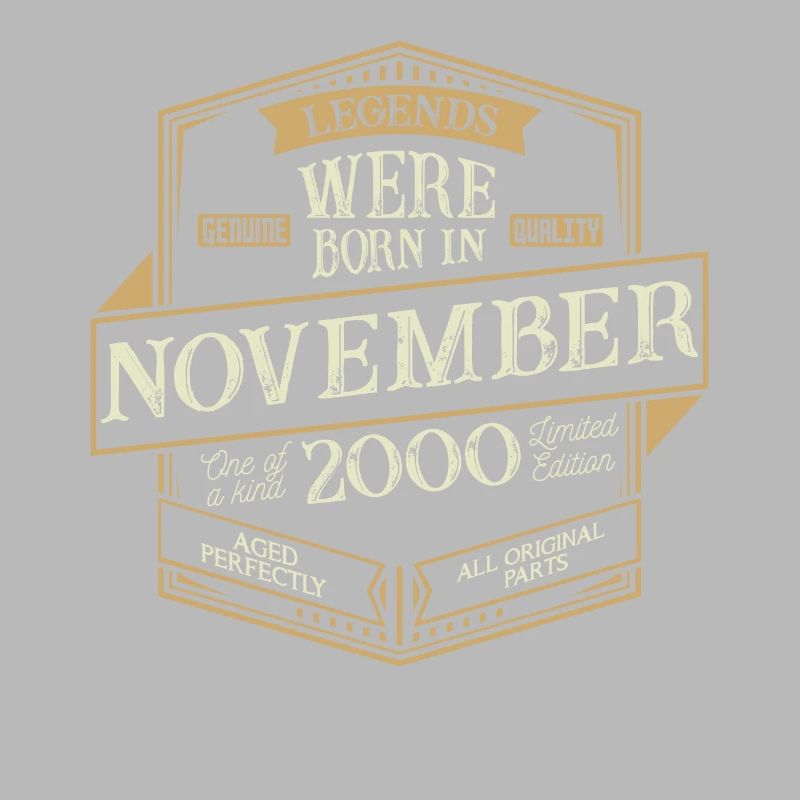 November 2000 Geburtstag Mann