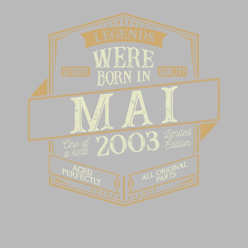 Mai 2003 Geburtstag Mann
