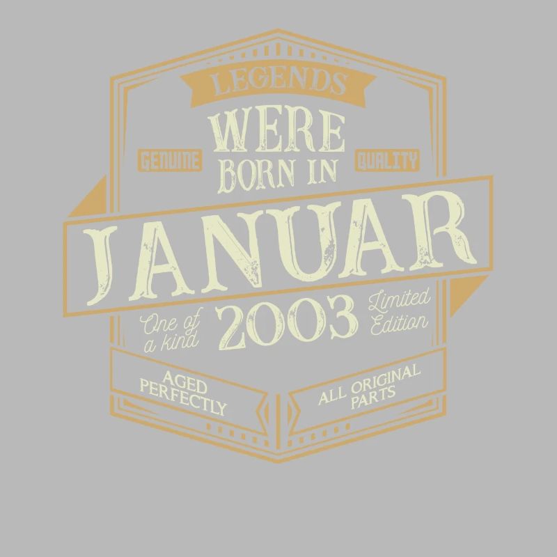 Januar 2003 Geburtstag Mann