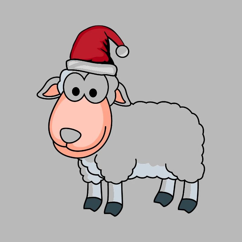 Sheep Comic Christmas