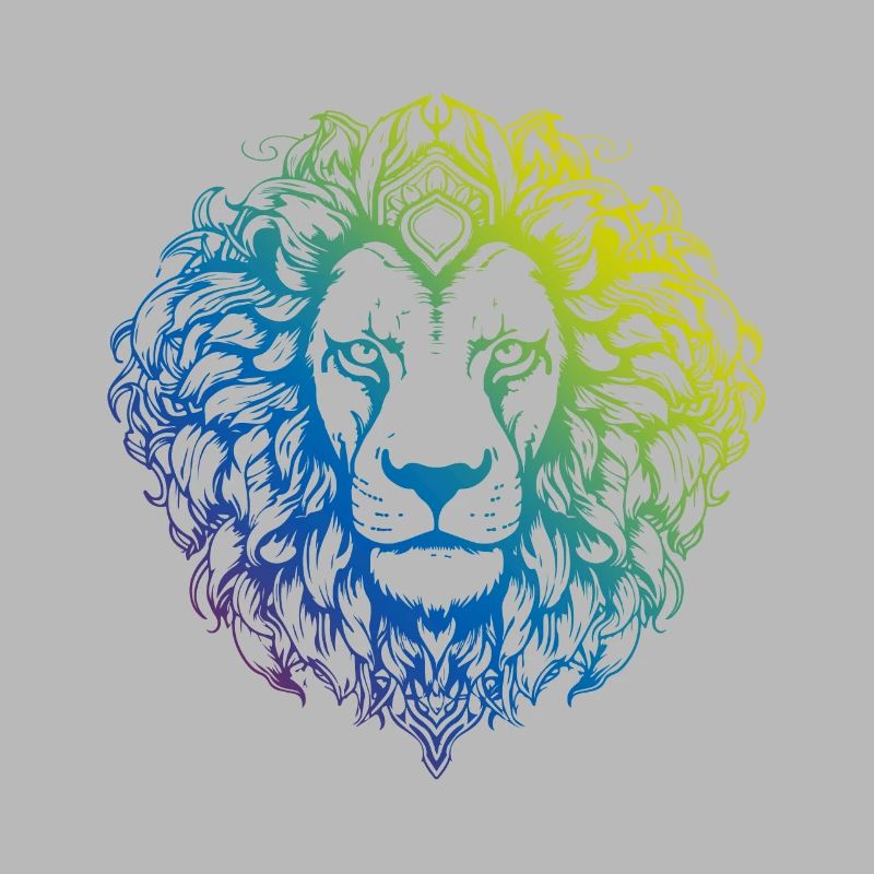 Löwe Mandala Boho