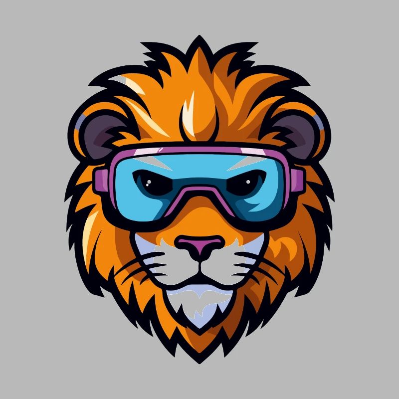 Ski Lion Comic