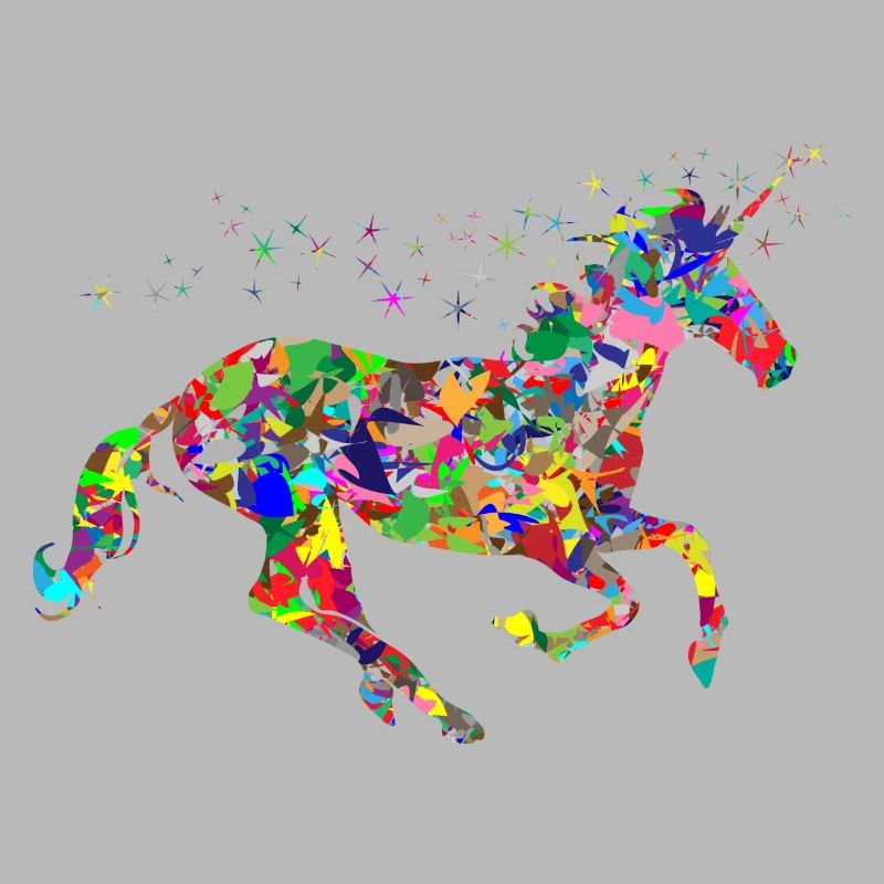Licorne en couleur