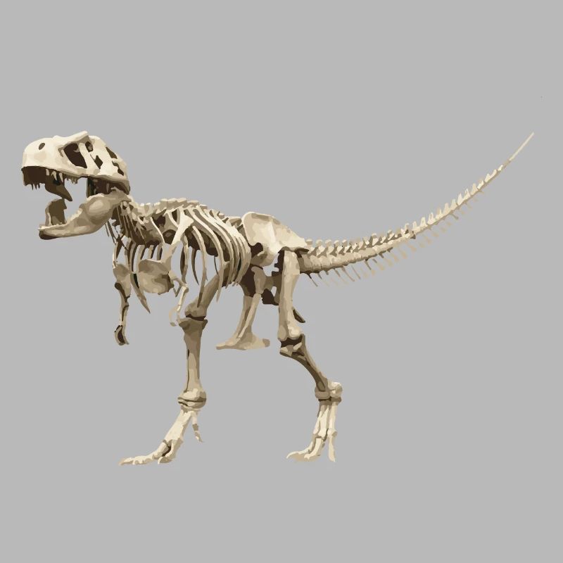 T-rex Skelett