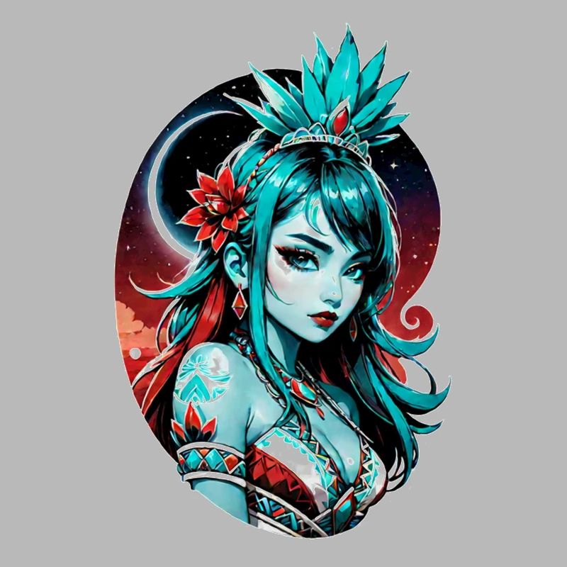 princesse indienne - aztek