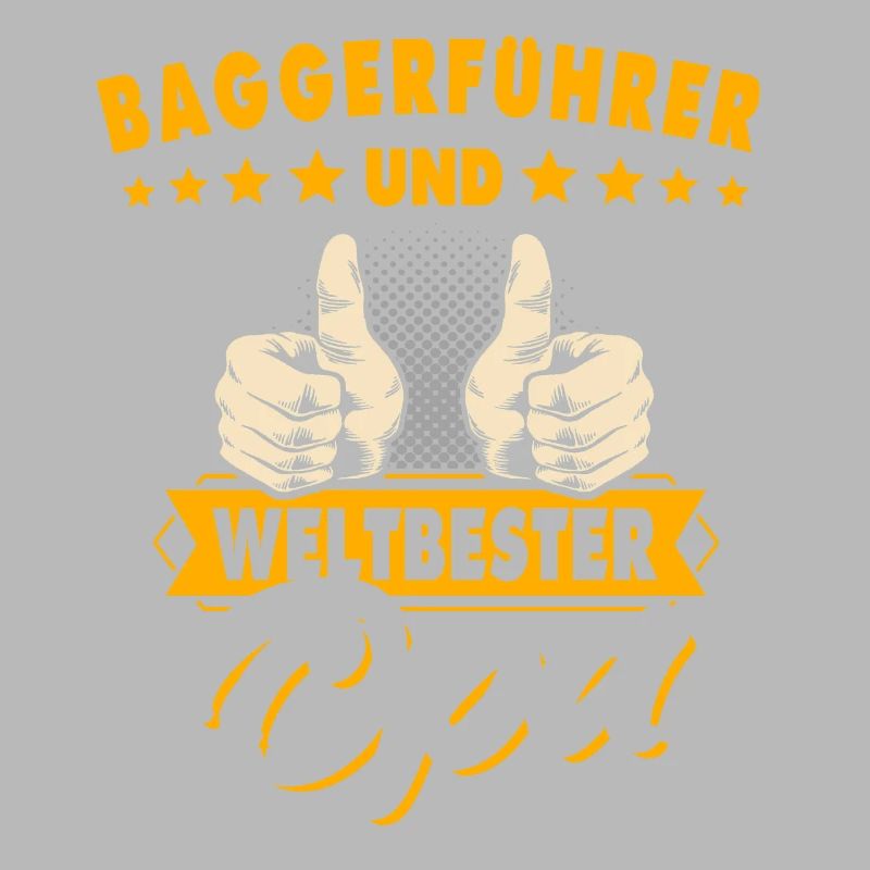 Opa Baggerfahrer