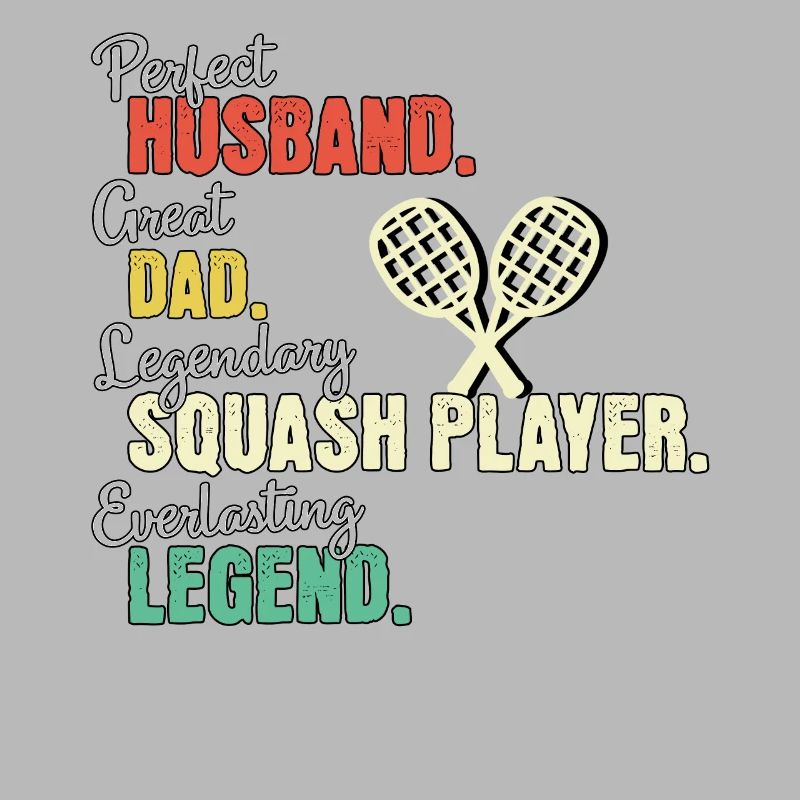Squash player dad