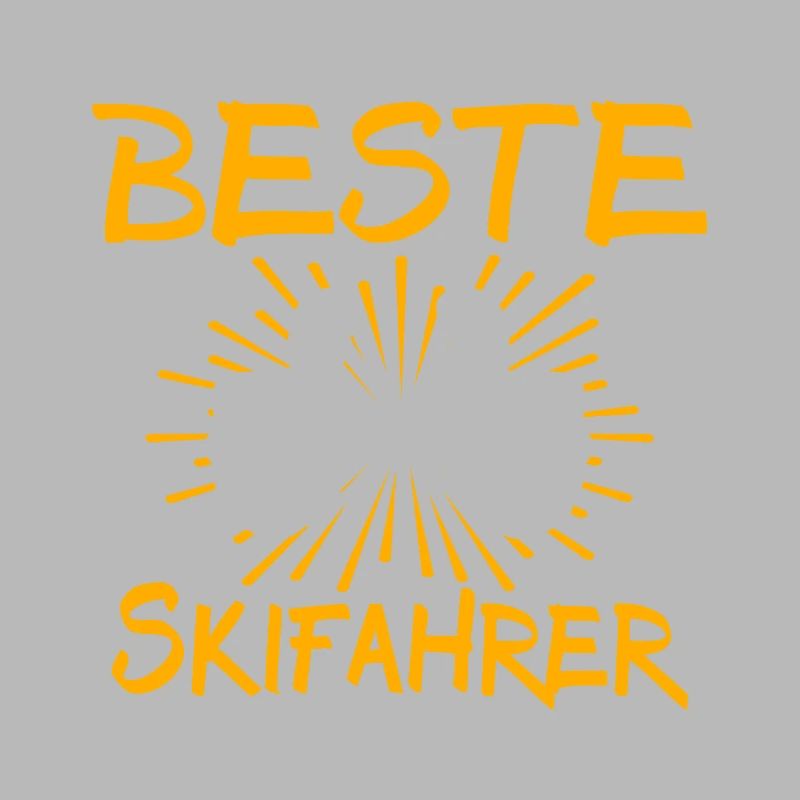 Skifahrer Geschenkidee