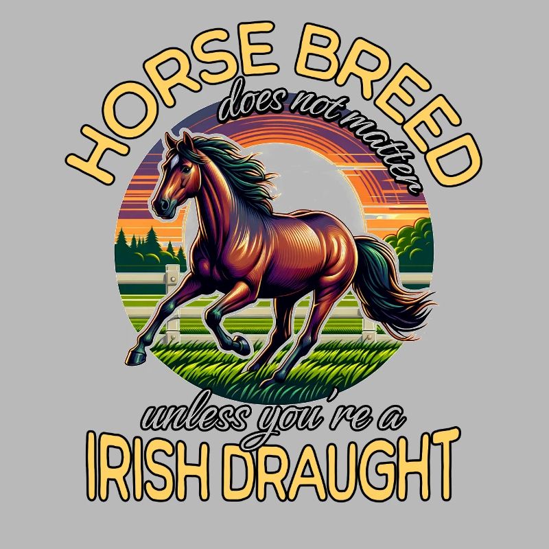 Irish Draught Irisches Zugpferd