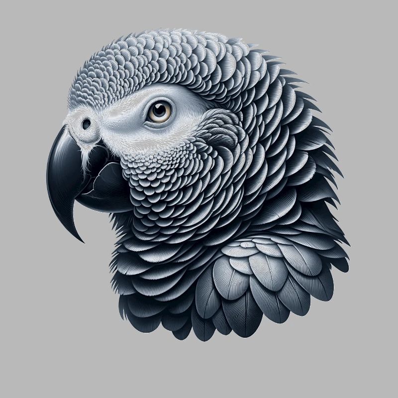 African grey parrot