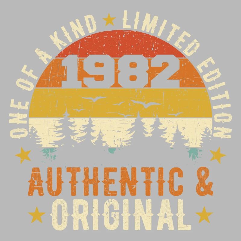 Original 1982 Birthday Gift 1982 Authentic